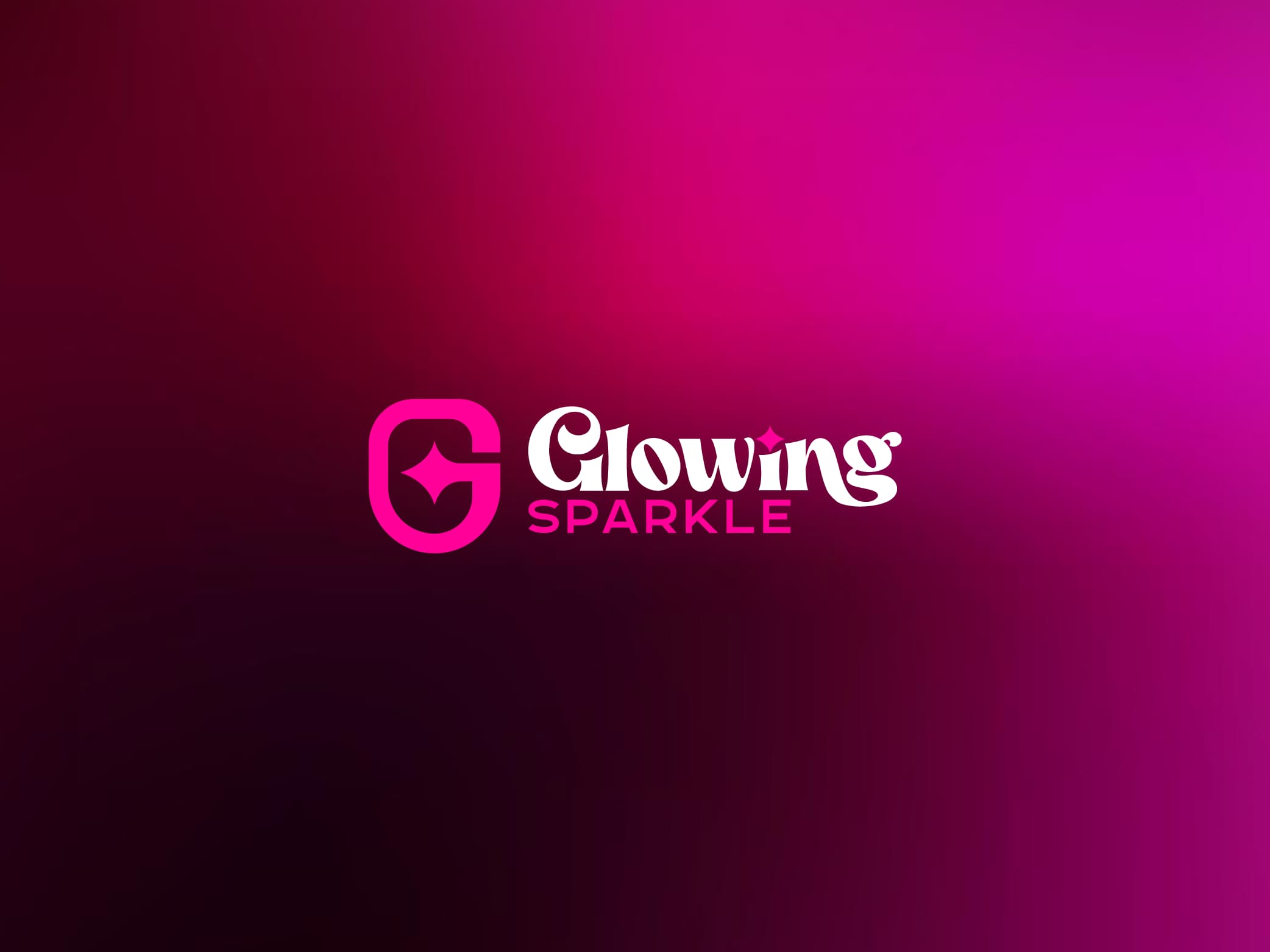 Glowing Sparkle Brand Identity