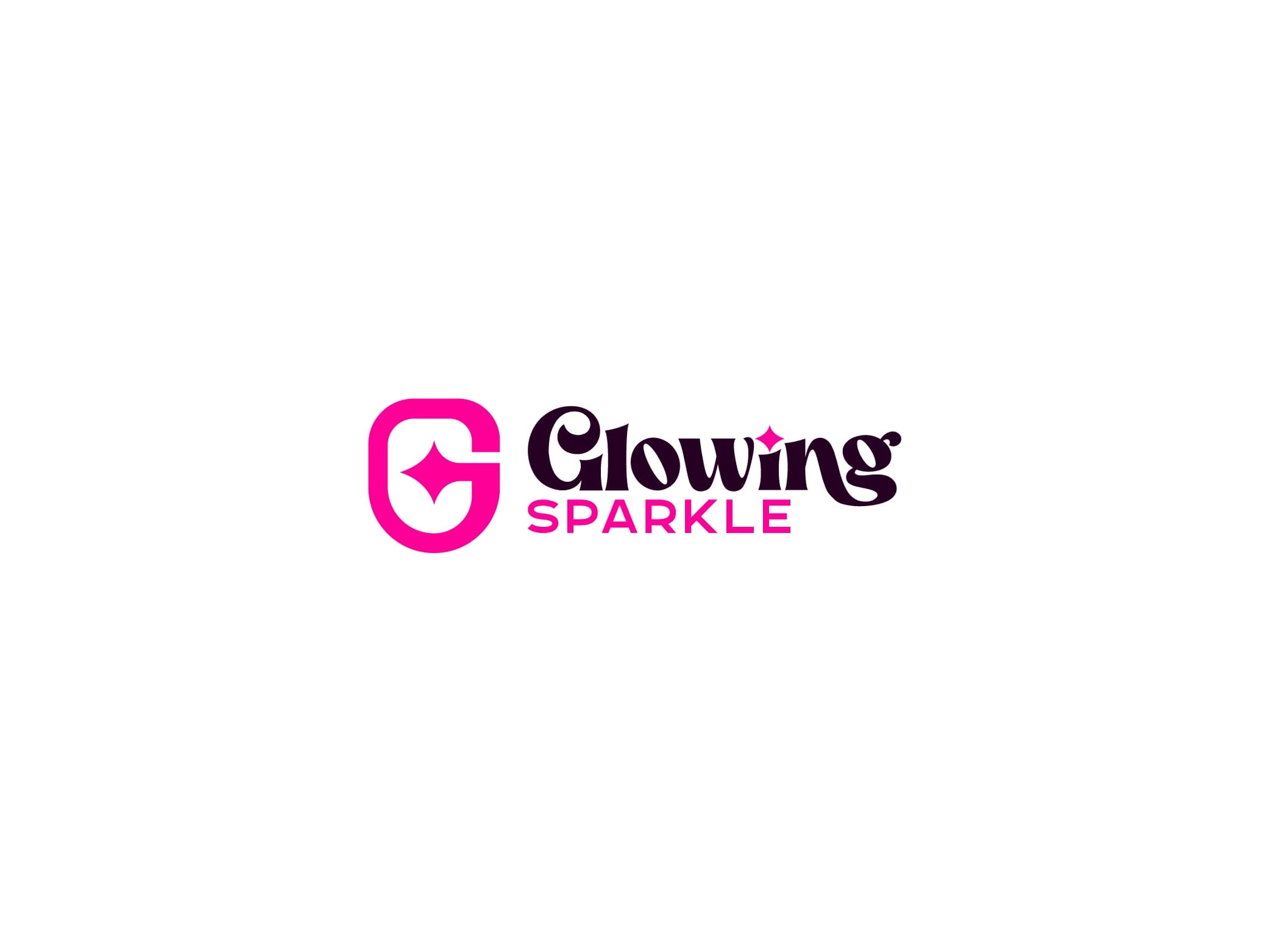 Glowing Sparkle Brand Identity